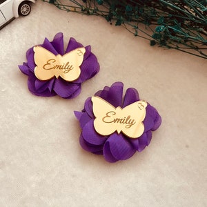 Adorabile magnete a forma di farfalla con specchio in acrilico - bomboniera per baby shower - perfetta decorazione e regalo per la cameretta dei neonati!