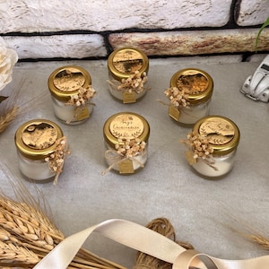 Elegante gouden kaarsgunsten voor quinceañera - Feestcadeaus mis 15 jaar - Sweet 16 aandenken - Gepersonaliseerde gunsten verjaardagsfeestje - Cadeau-ideeën