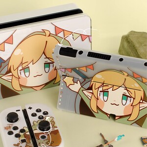 Nintendo Switch OLED Model Gets Beautiful Wind Waker Skin From Fan