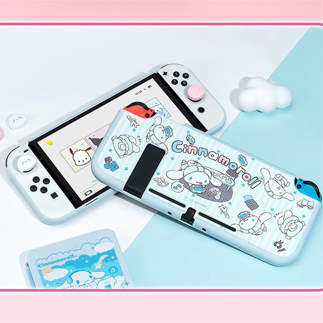Cute Blue Cinnamoroll Switch OLED Case Sanrio Licensed Fit - Etsy