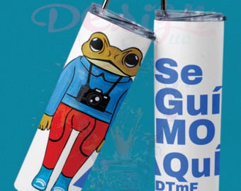 Bad Bunny Tumbler,  DeBÍ TiRAR MáS FOToS Tumbler, Bad Bunny New Album 2025, DtMF, Coquito, Puerto Rico, Pitorro,Concho, Seguimo Aquí Tumbler