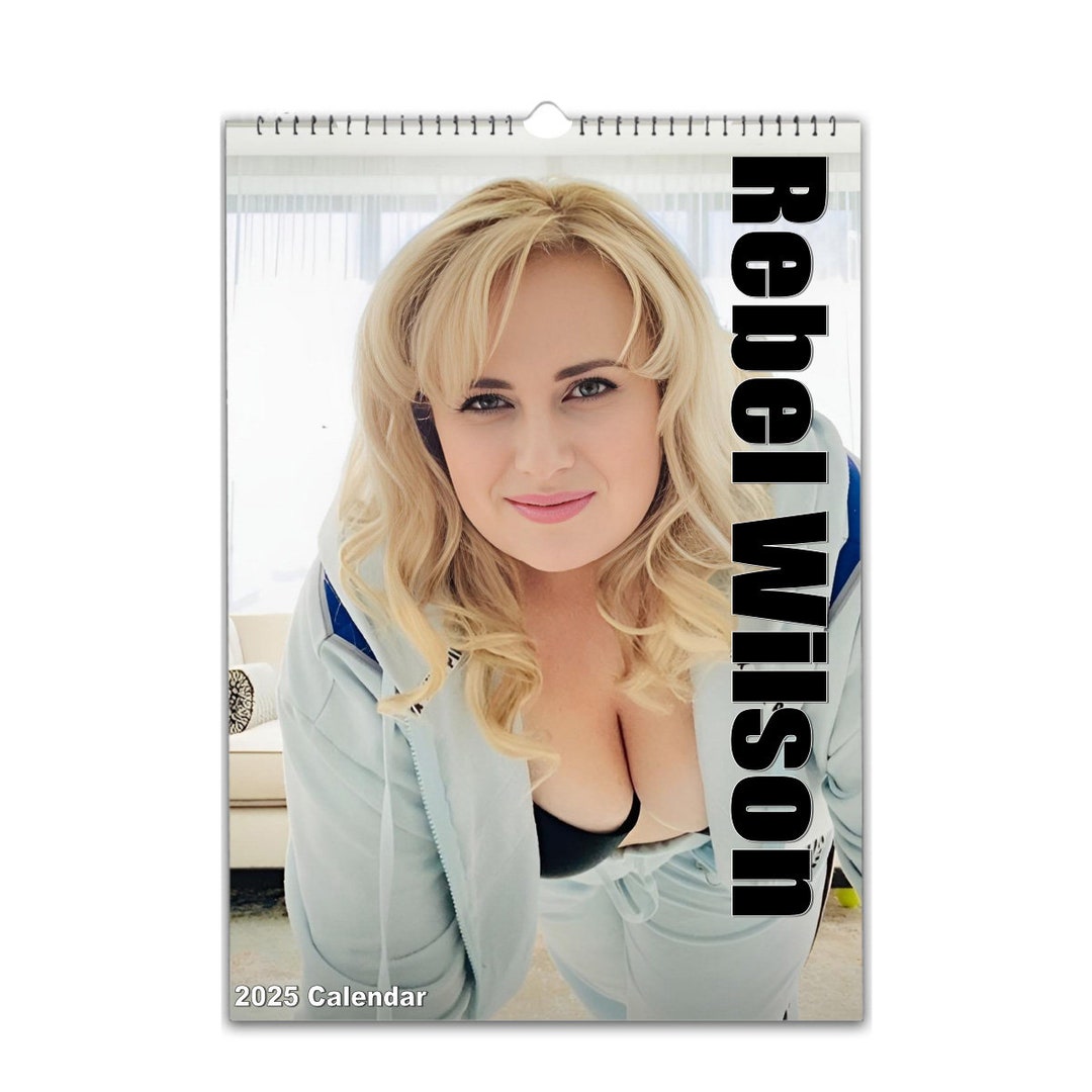 Rebel Wilson 2025/26 Choose Start Month Personalised Wall Calendar Etsy