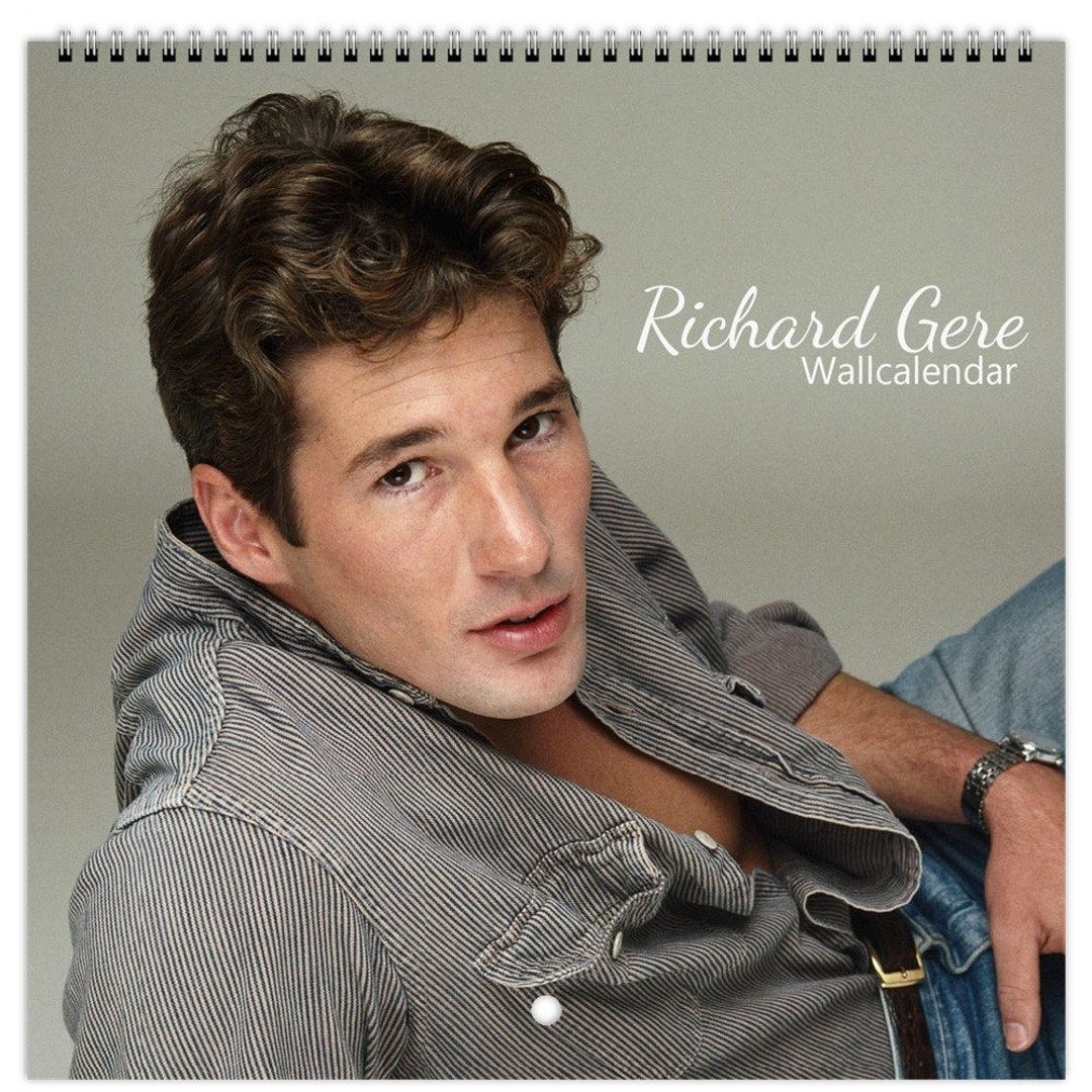 Richard Gere Personalsied 2023/24/25 Large Wall Calendar 12 Etsy