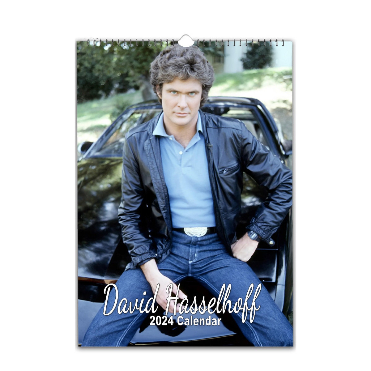 80s David Hasselhoff 2025/26 Choose Start Month Planner Dates