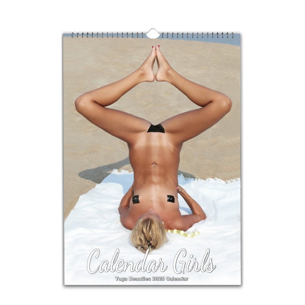 Calendar Girls Yoga Beauties Sexy Hot 2024/25 | Choose Start Month | personalised Wall calendar