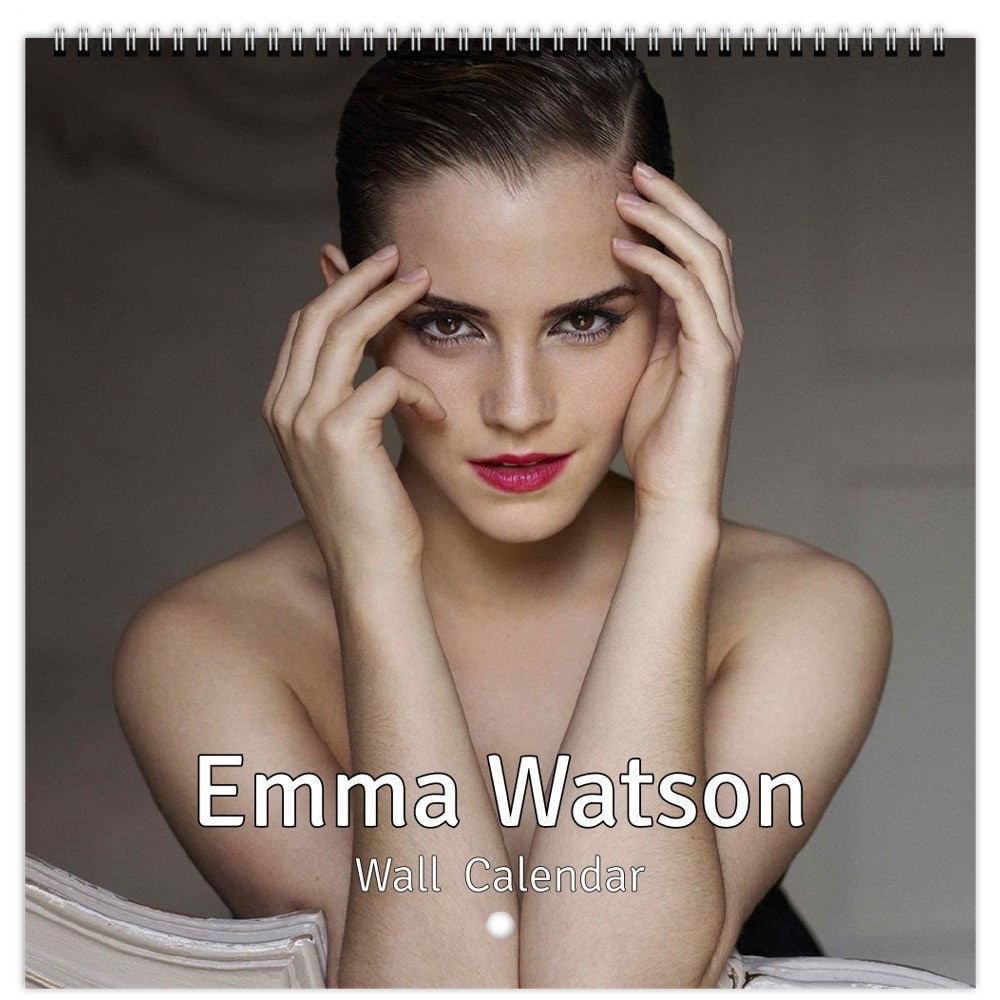 Emma Watson Personalised 2023/24/25 Large Wall Calendar 12 Etsy UK