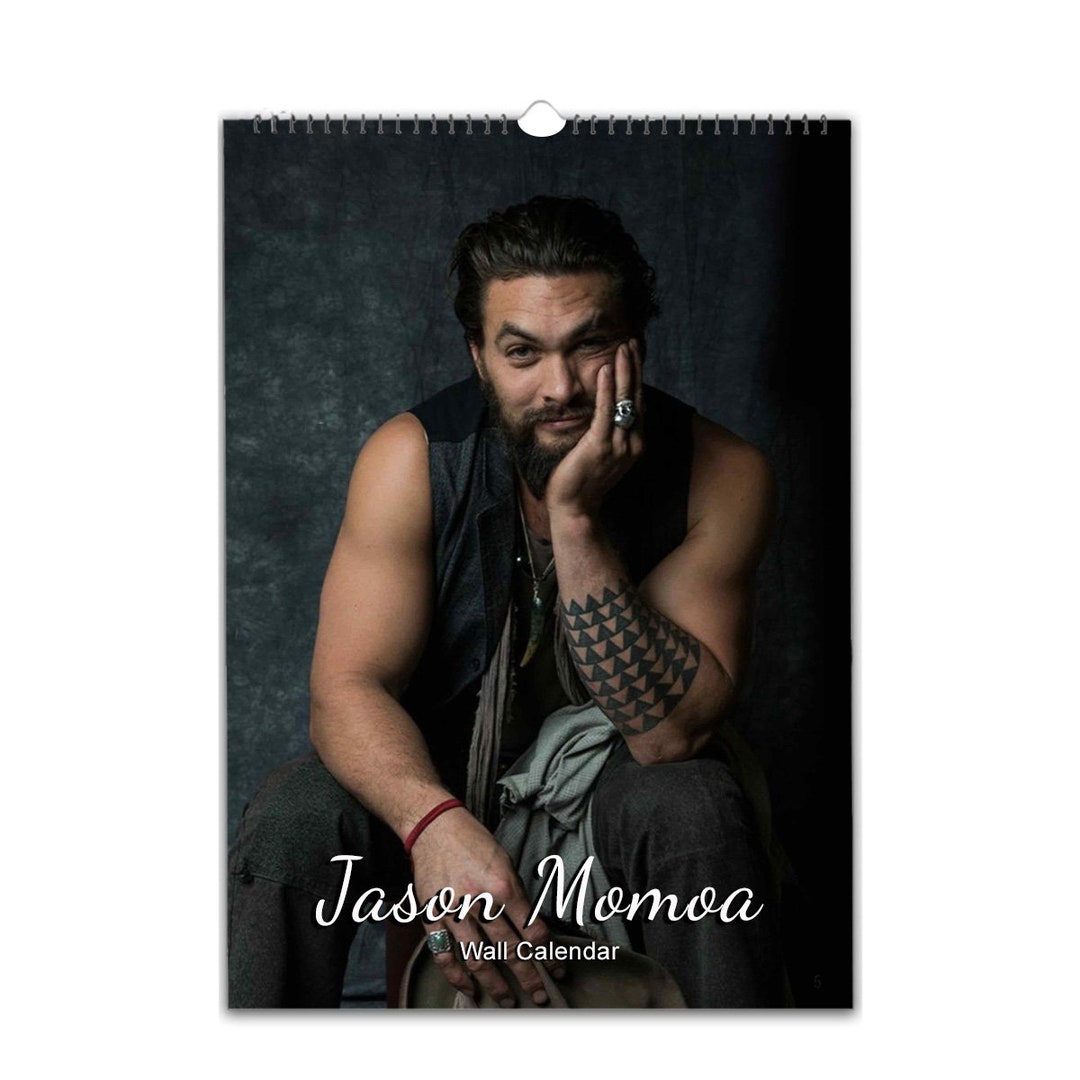 Jason Momoa 2025/26 Choose Start Month Personalised Wall Calendar