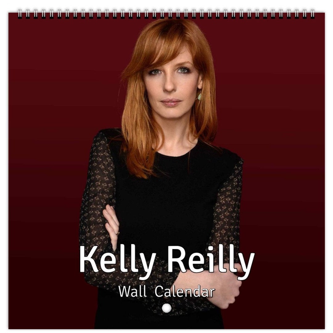Sexy Kelly Reilly Personalised 2024 Large Wall Calendar 12 Month