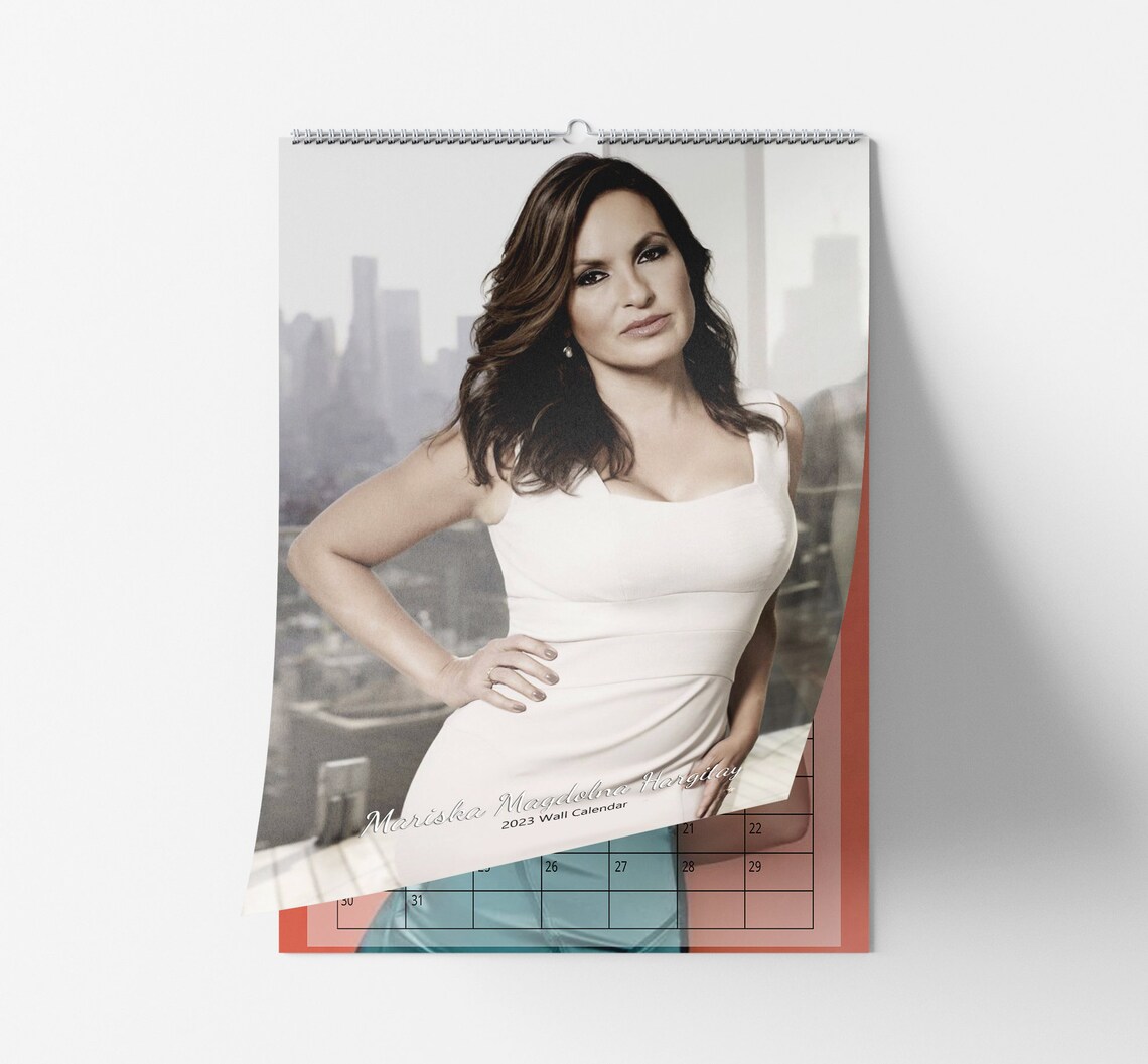 Mariska Magdolna Hargitay 2022/23 Wall Calendar Personalised Etsy