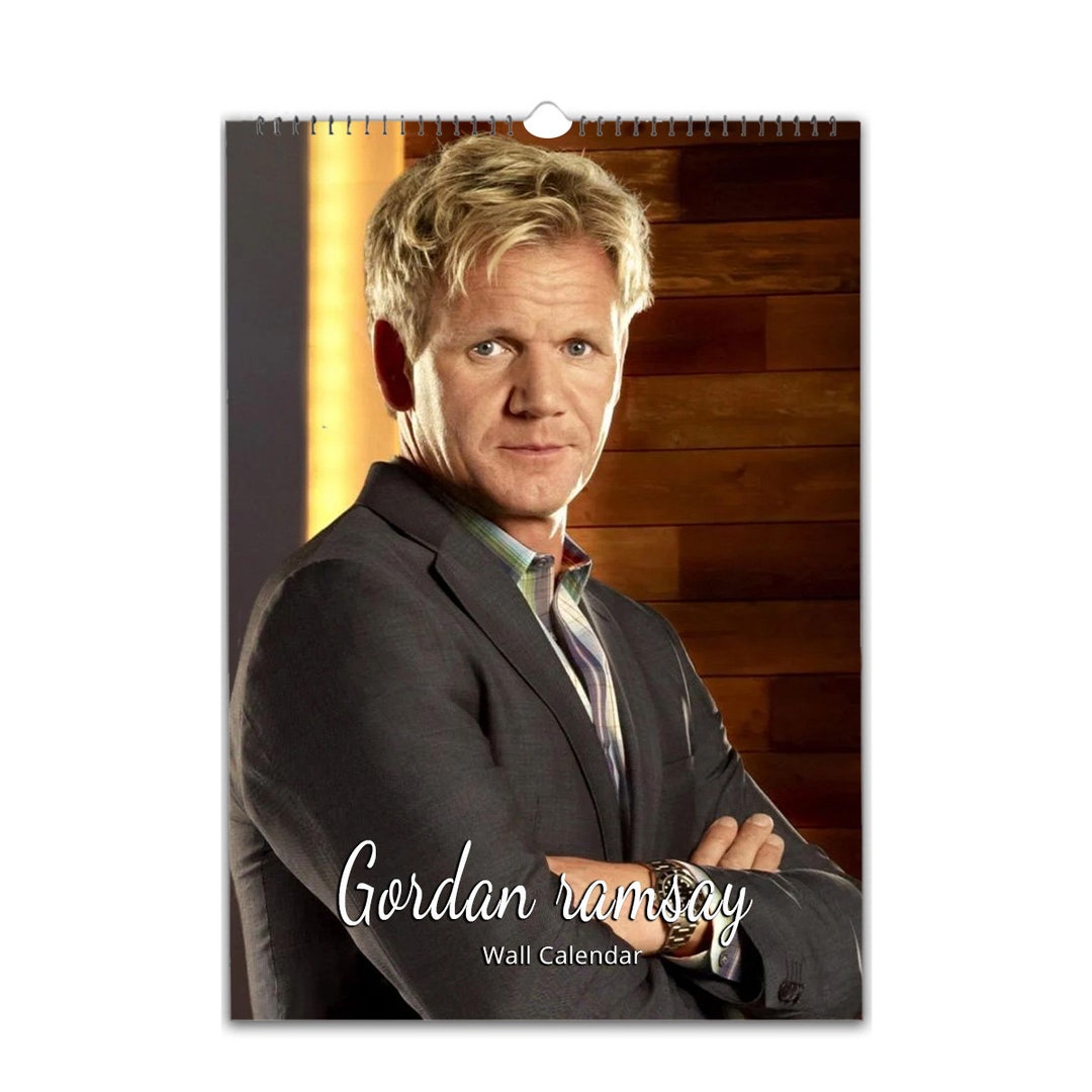 Gordan Ramsay 2025/26 Choose Start Month Personalised Wall Calendar Etsy