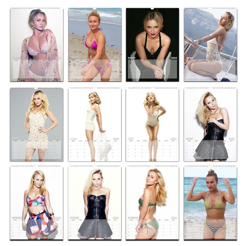 Hayden Sexy 2024/25 Choose Start Month Personalised Wall
