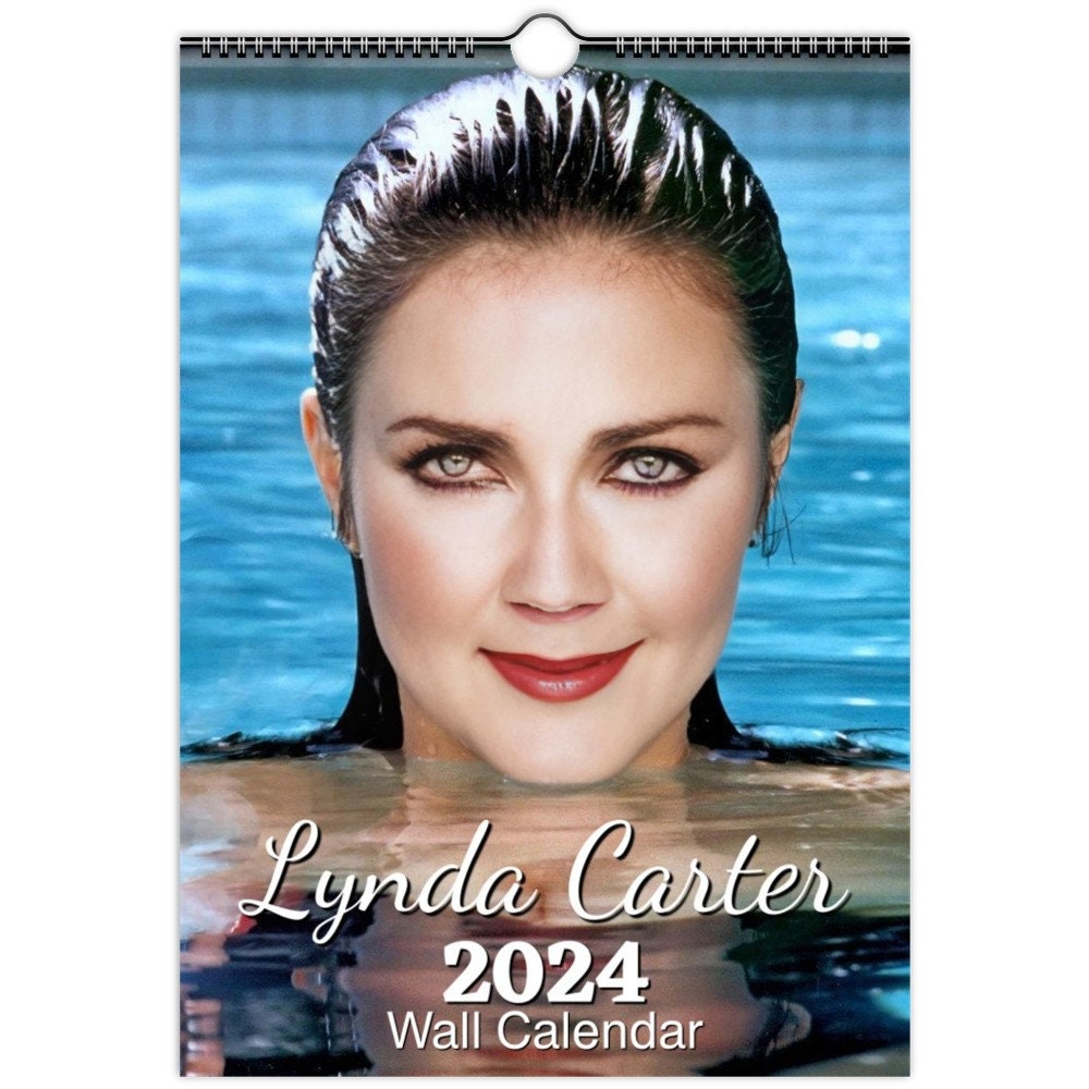 Lynda Carter the Beautiful Icon 2024 Slim Dates Personalised Etsy UK