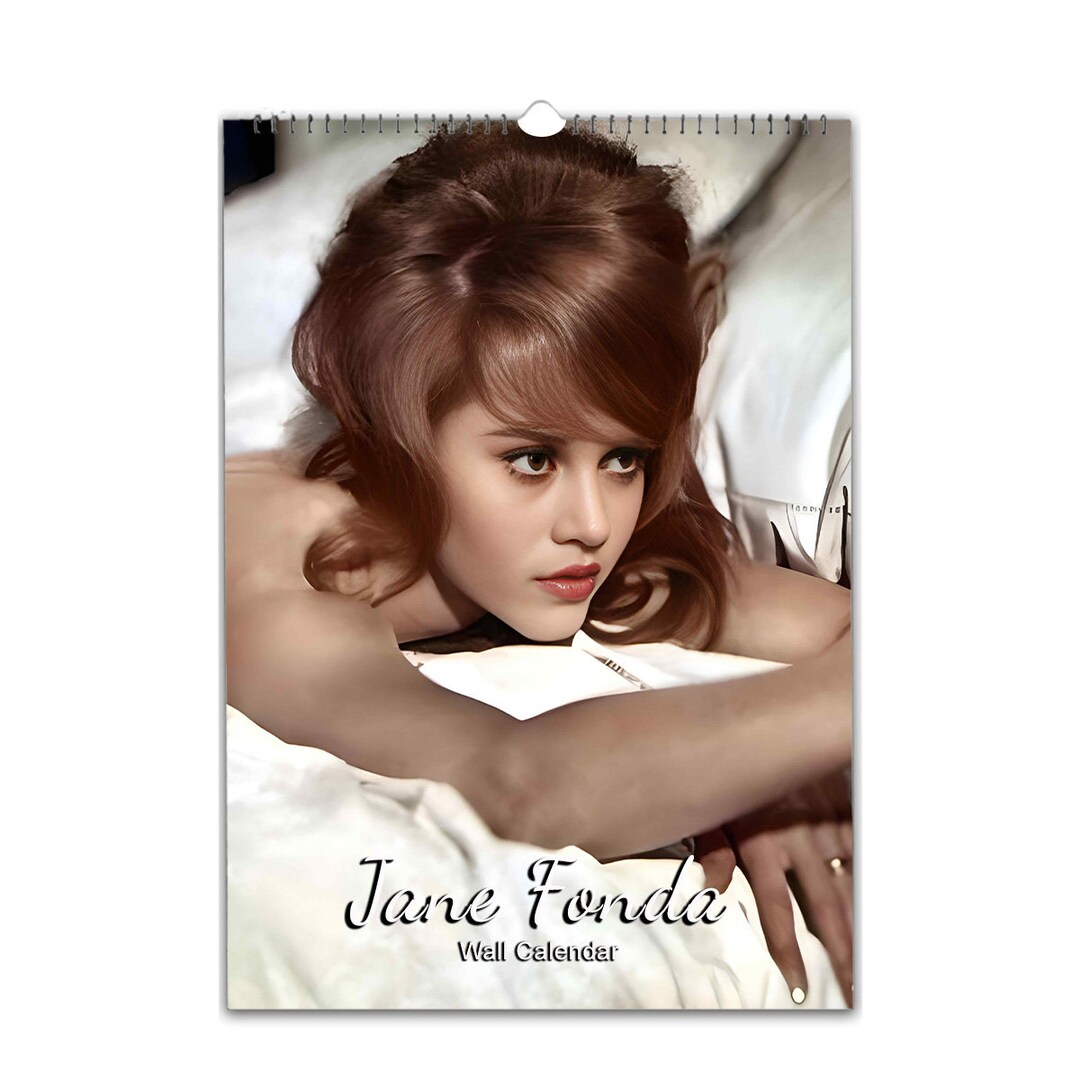 Jane Fonda 2025/26 Choose Start Month Personalised Wall Calendar Etsy