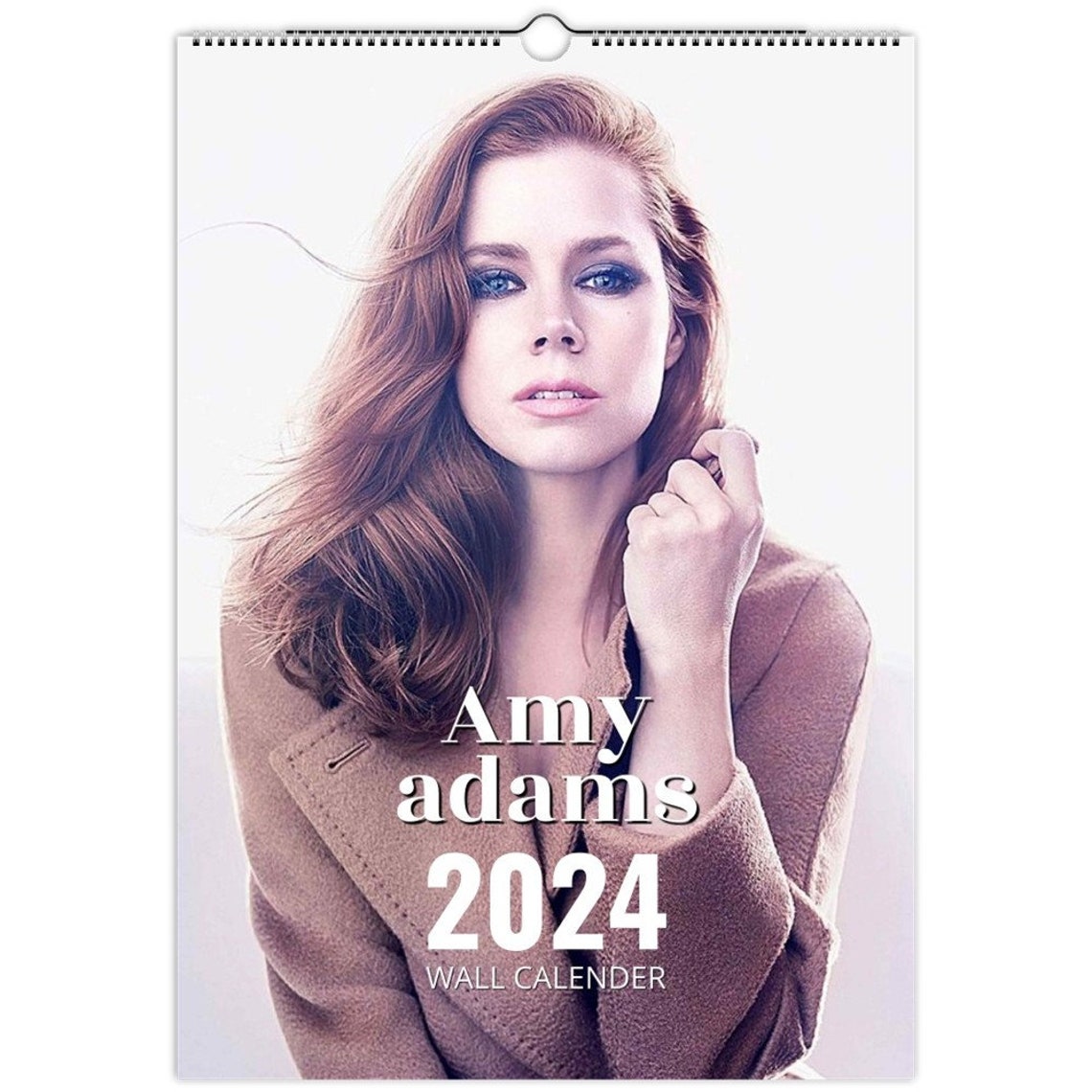 Sexy Amy Adams 2024 Slim Dates Personalised Wall Calendar Etsy
