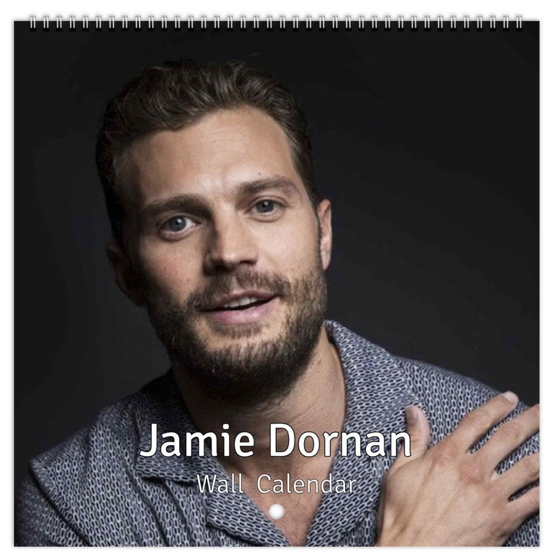 Jamie Dornan Personalised 2024 Large Wall Calendar 12 Month Planner