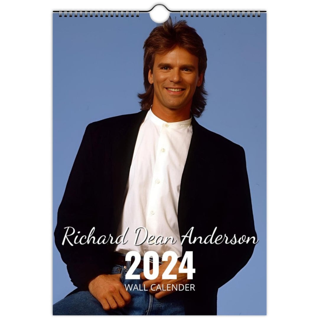 80s Richard Dean Anderson 2024/25 Choose Start Month Slim Dates ...