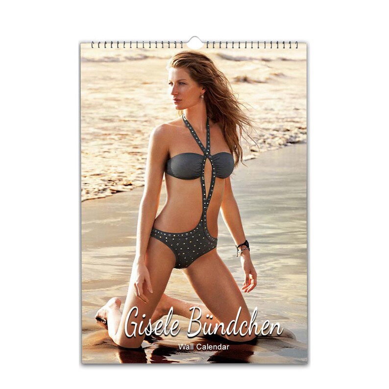 Gisele Bündchen Sexy 2024/25 Choose Start Month Personalised Wall