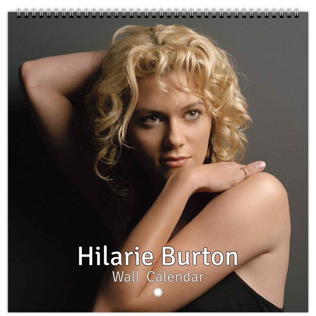 Hilarie Burton Personalised 2024 Large Wall Calendar 12 Month Planner