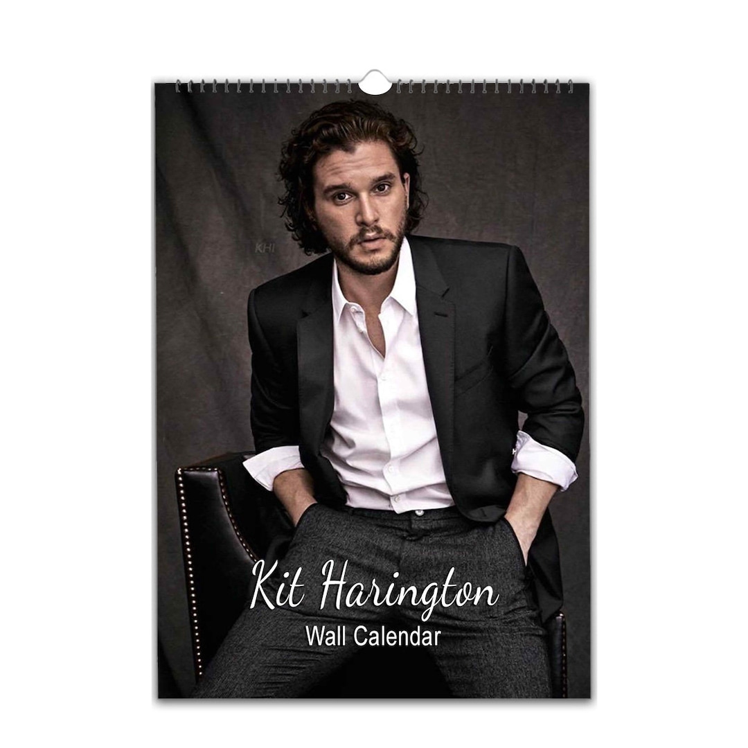 Kit Harington 2025/26 Choose Start Month Personalised Wall Calendar Etsy