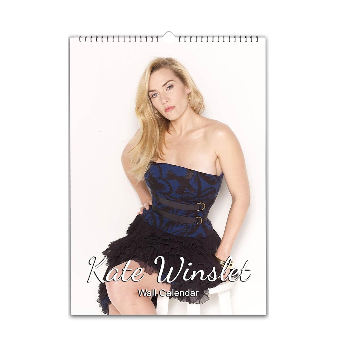 Kate Winslet 2025/26 Choose Start Month Personalised Wall Calendar Etsy