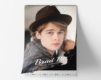 Brad Pitt Vol.4 2024 Wall Calendar - Etsy Ireland