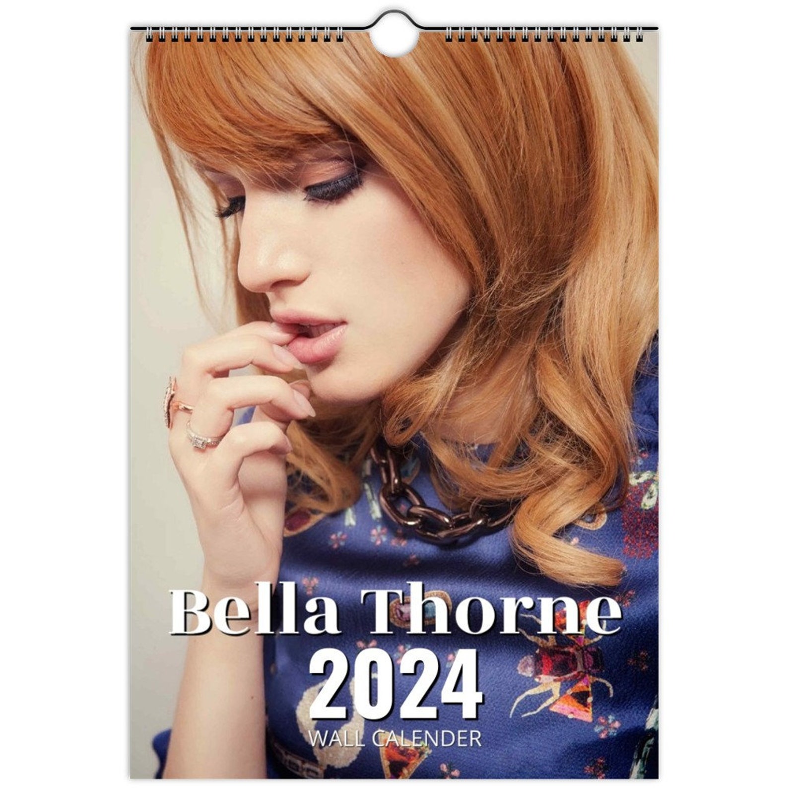 Sexy Bella Thorne 2024 Slim Dates Personalised Wall Calendar Etsy