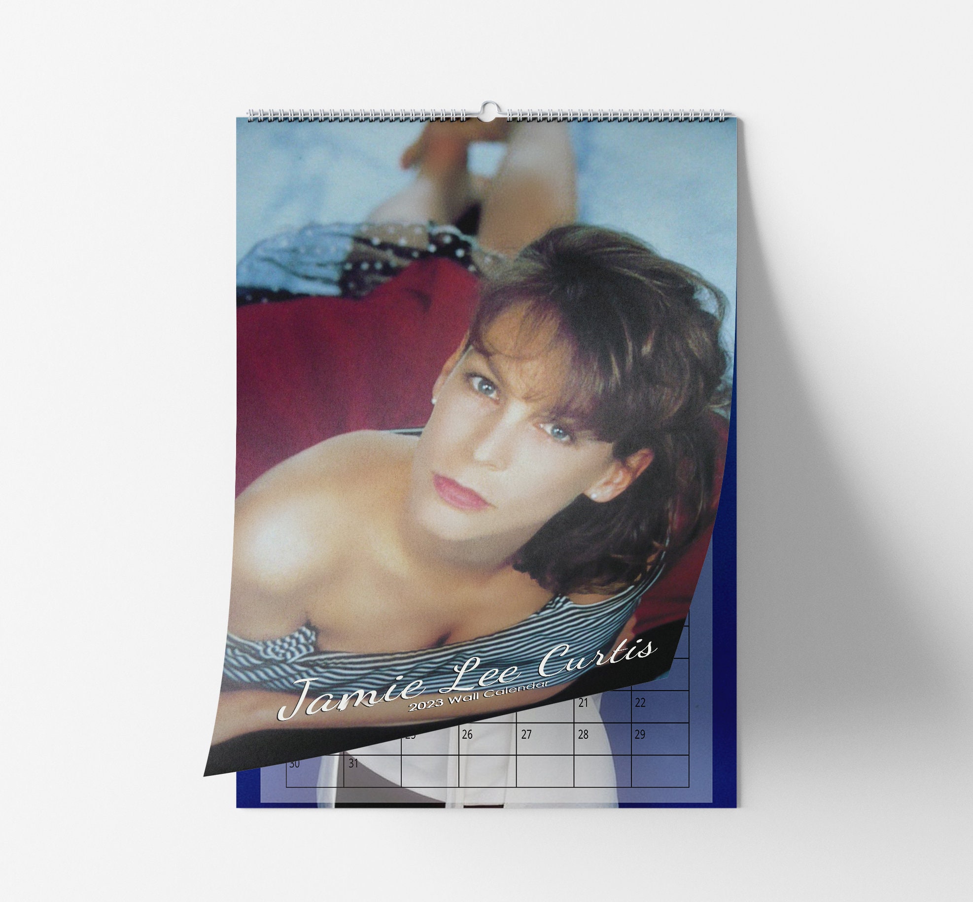 Buy Young Jamie Lee Curtis 2022/23 Wall Calendar Personalised Online in  India - Etsy