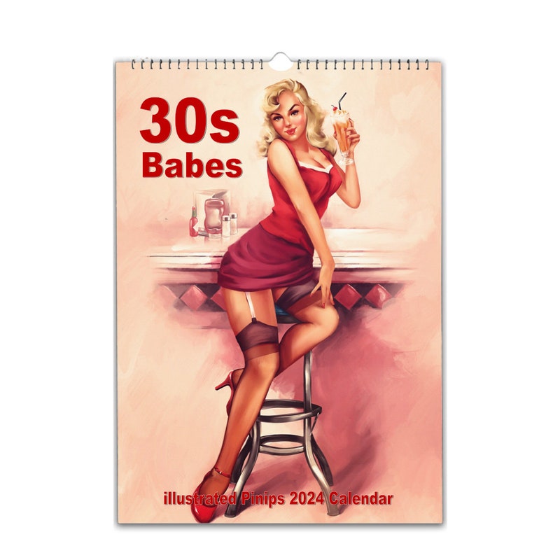 2025 Pin up Calendar - Etsy