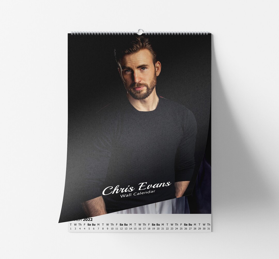 chris-evans-2022-23-wall-calendar-personalised-etsy