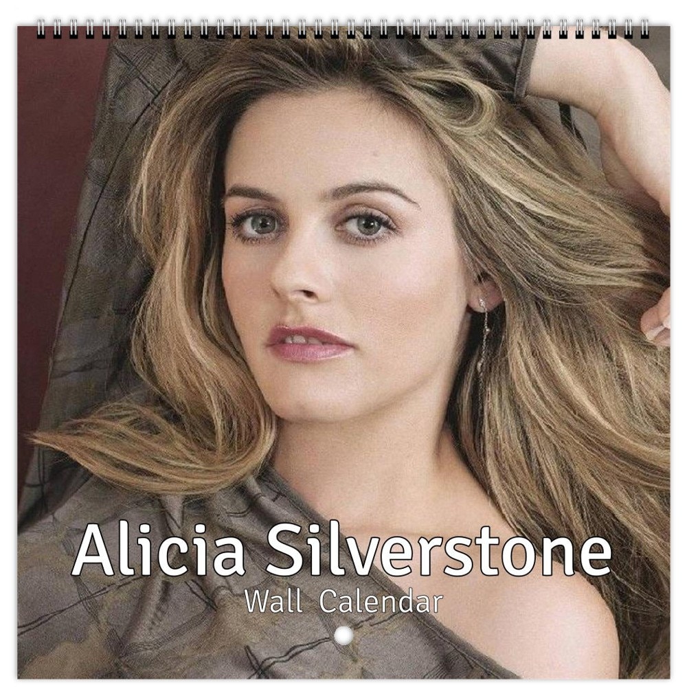 Alicia Silverstone Personalised 2024 Large Wall Calendar 12 Month