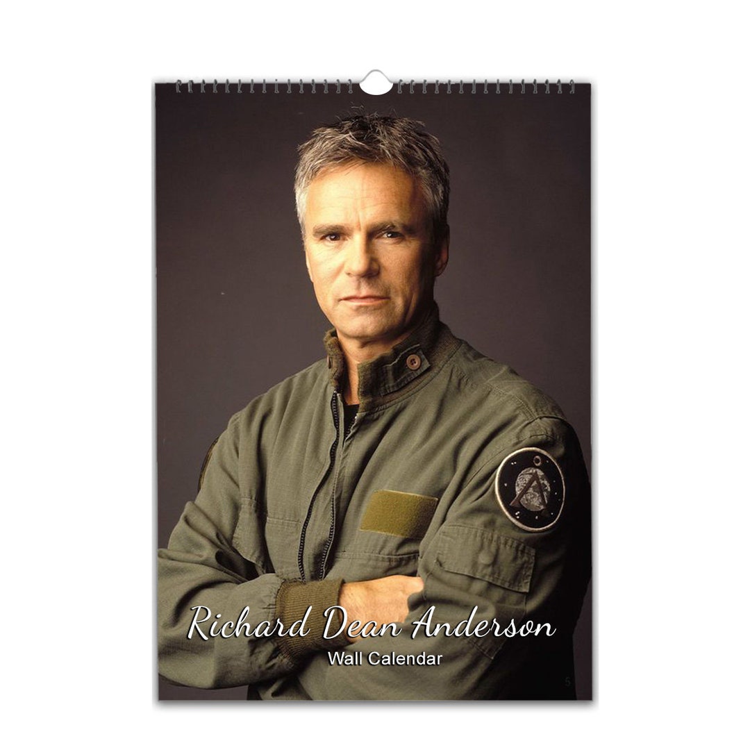 Richard Dean Anderson 2025/26 Choose Start Month Personalised Wall