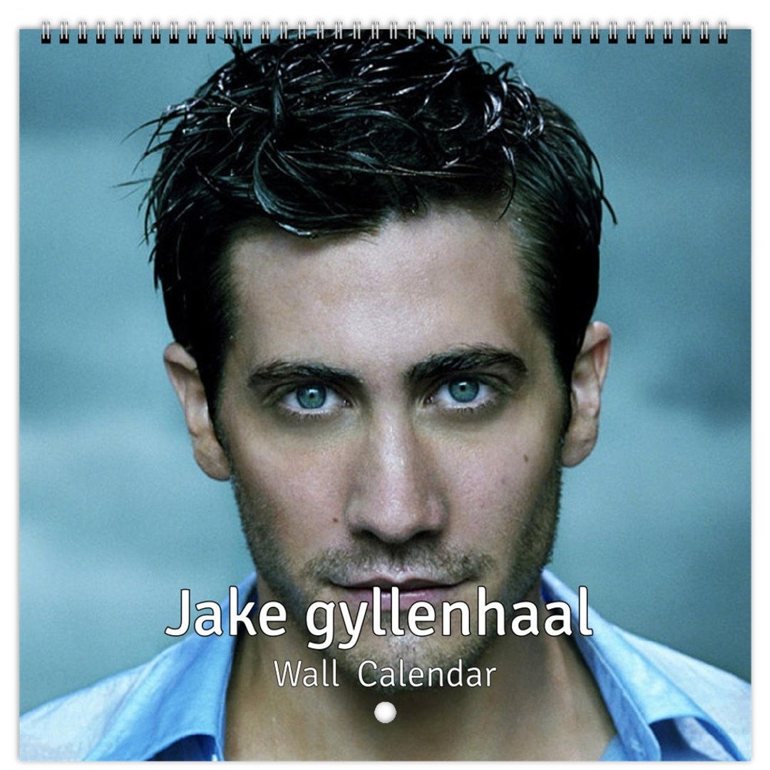 Jake Gyllenhaal Personalised 2024 Large Wall Calendar 12 Month Planner