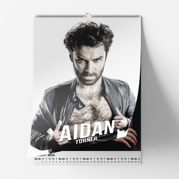 Aidan Turner Calendar Kara Eleonora