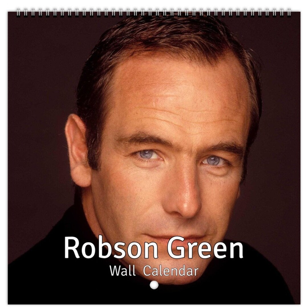 Robson Green Personalised 2025 Large Wall Calendar 12 Month Planner