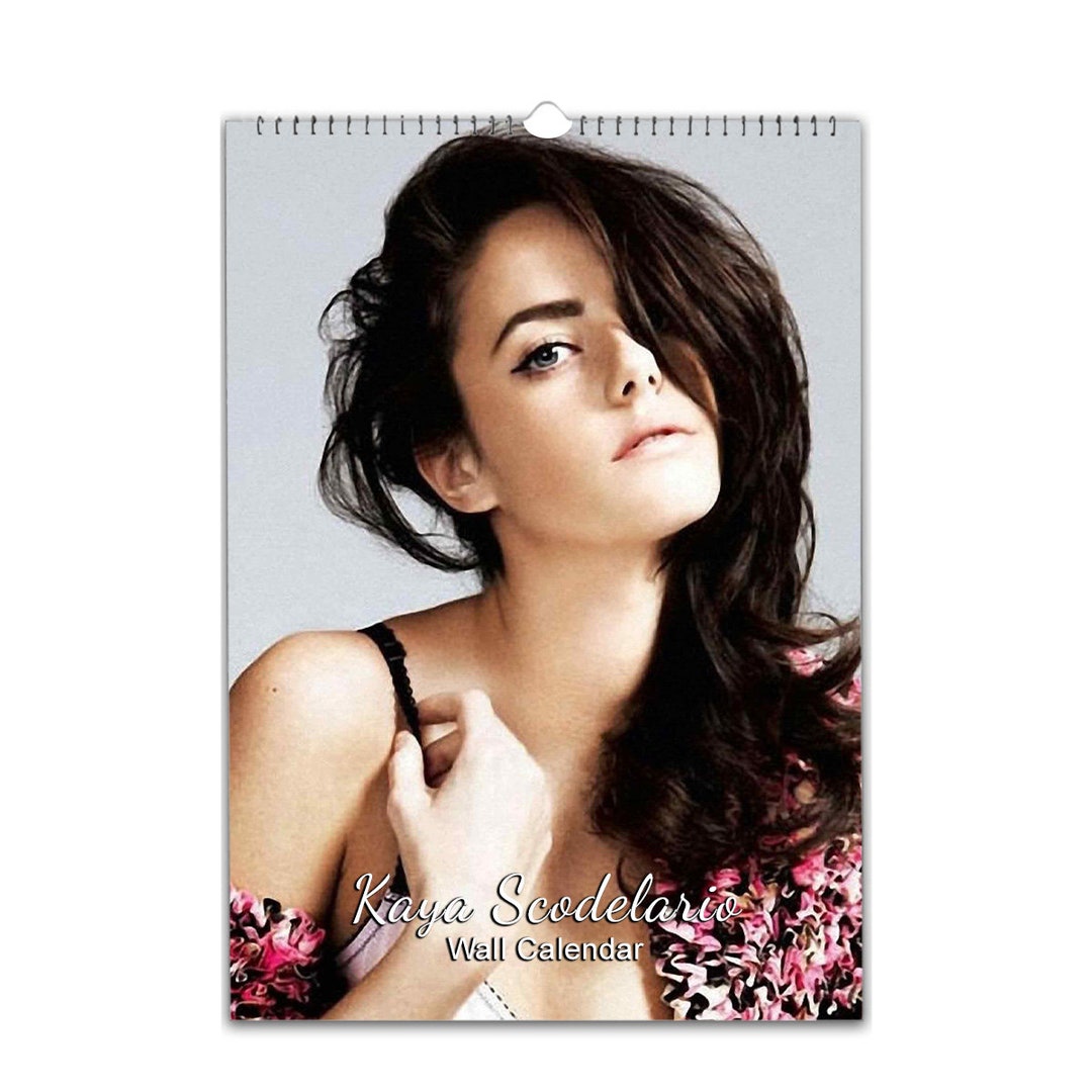 Kaya Scodelario 2025/26 Choose Start Month Personalised Wall Calendar
