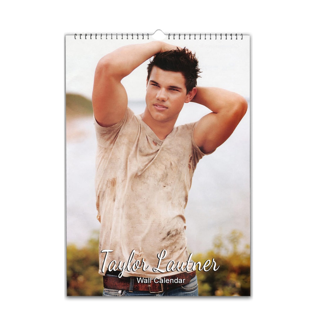 Taylor Lautner 2025/26 Choose Start Month Personalised Wall Calendar Etsy
