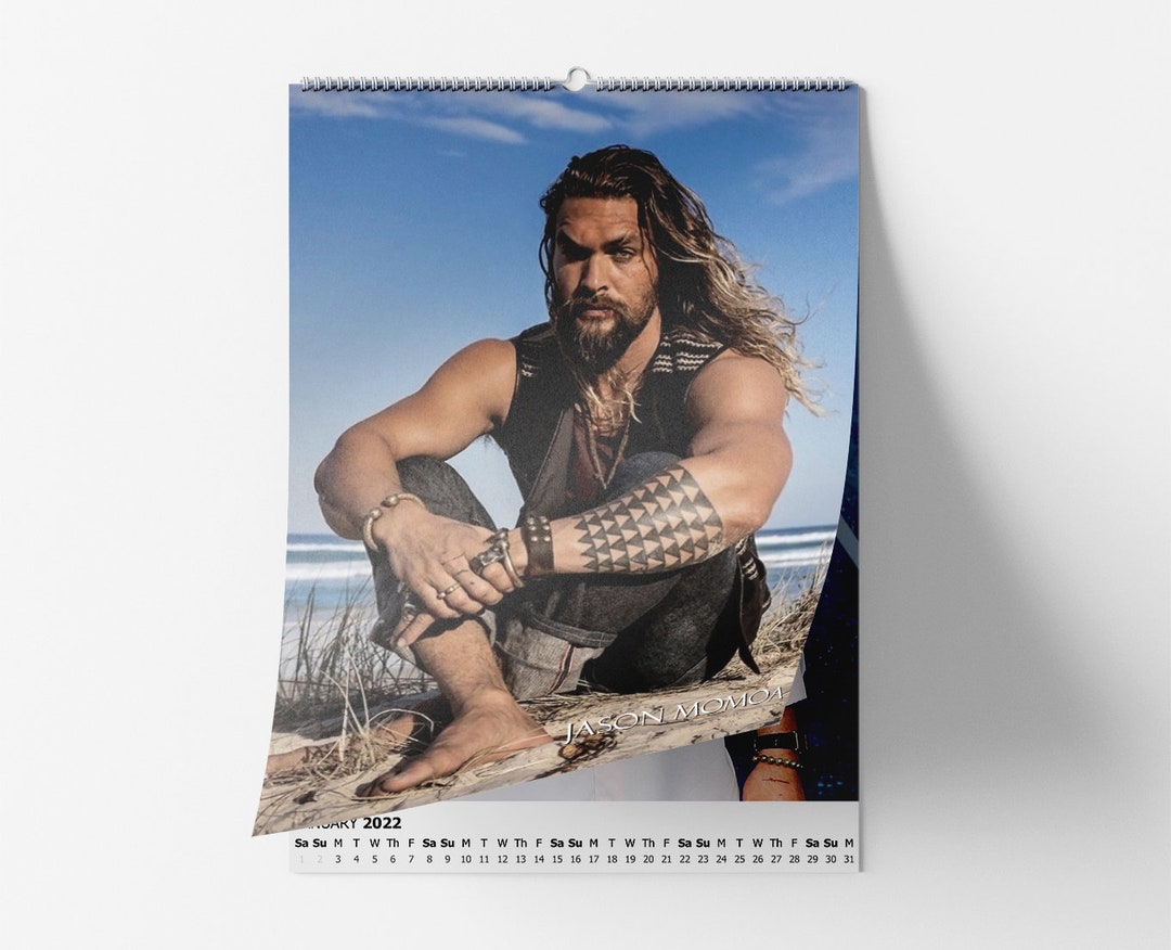 Jason Momoa Personalised Wall Calendar 2022/23 Etsy