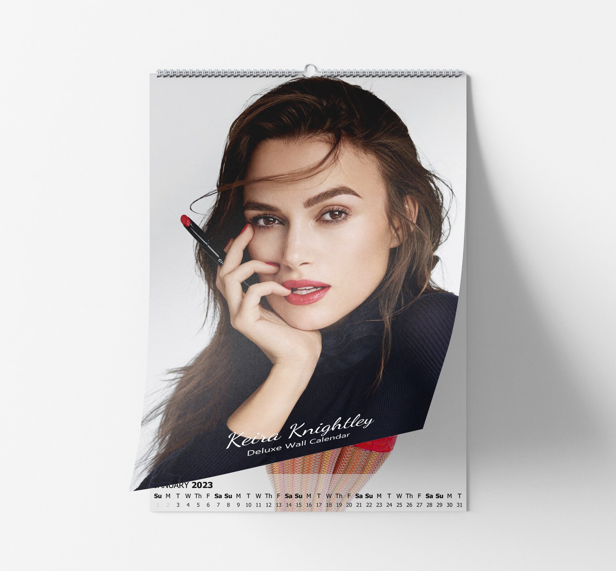 Sexy Keira Knightley Deluxe 2022/23 Wall Calendar Personalised Etsy UK