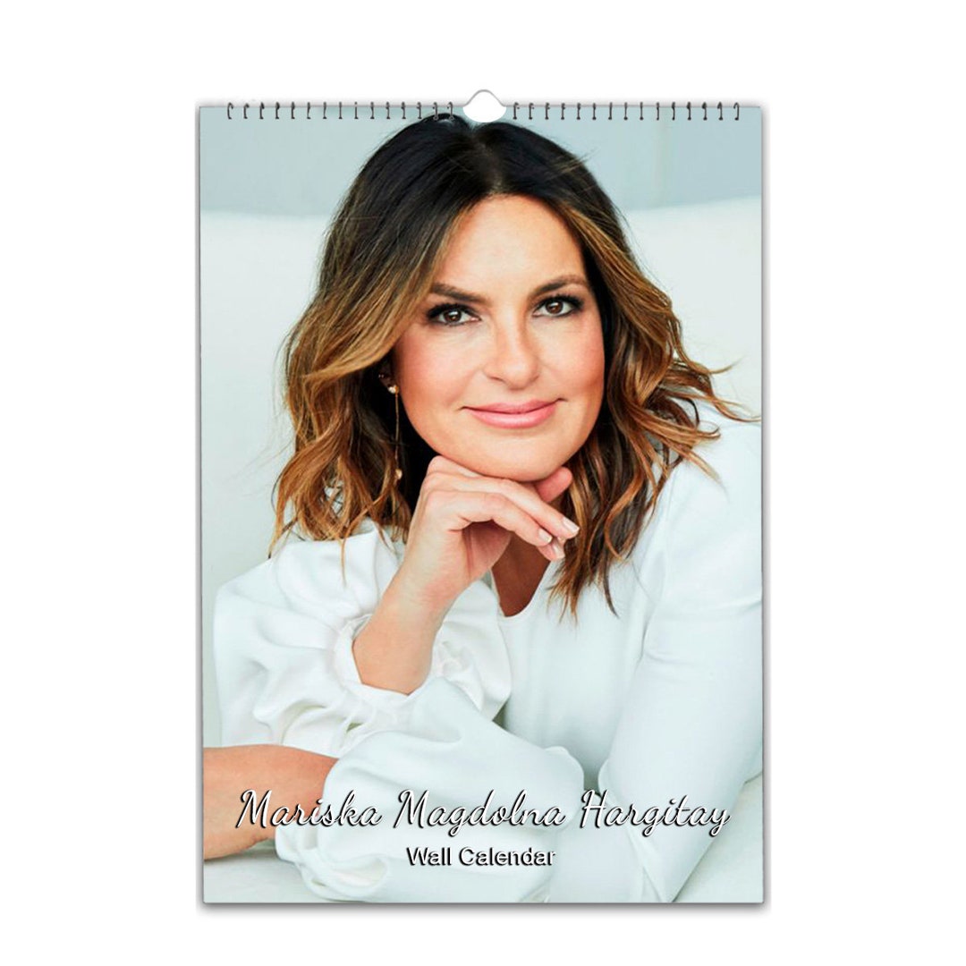 Mariska Magdolna Hargitay 2025/26 Choose Start Month Personalised Wall Calendar Etsy