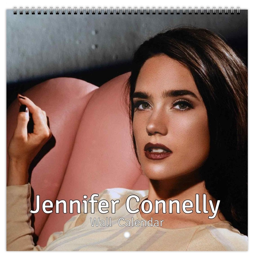 Jennifer Connelly Personalised 2024 Large Wall Calendar 12 Month