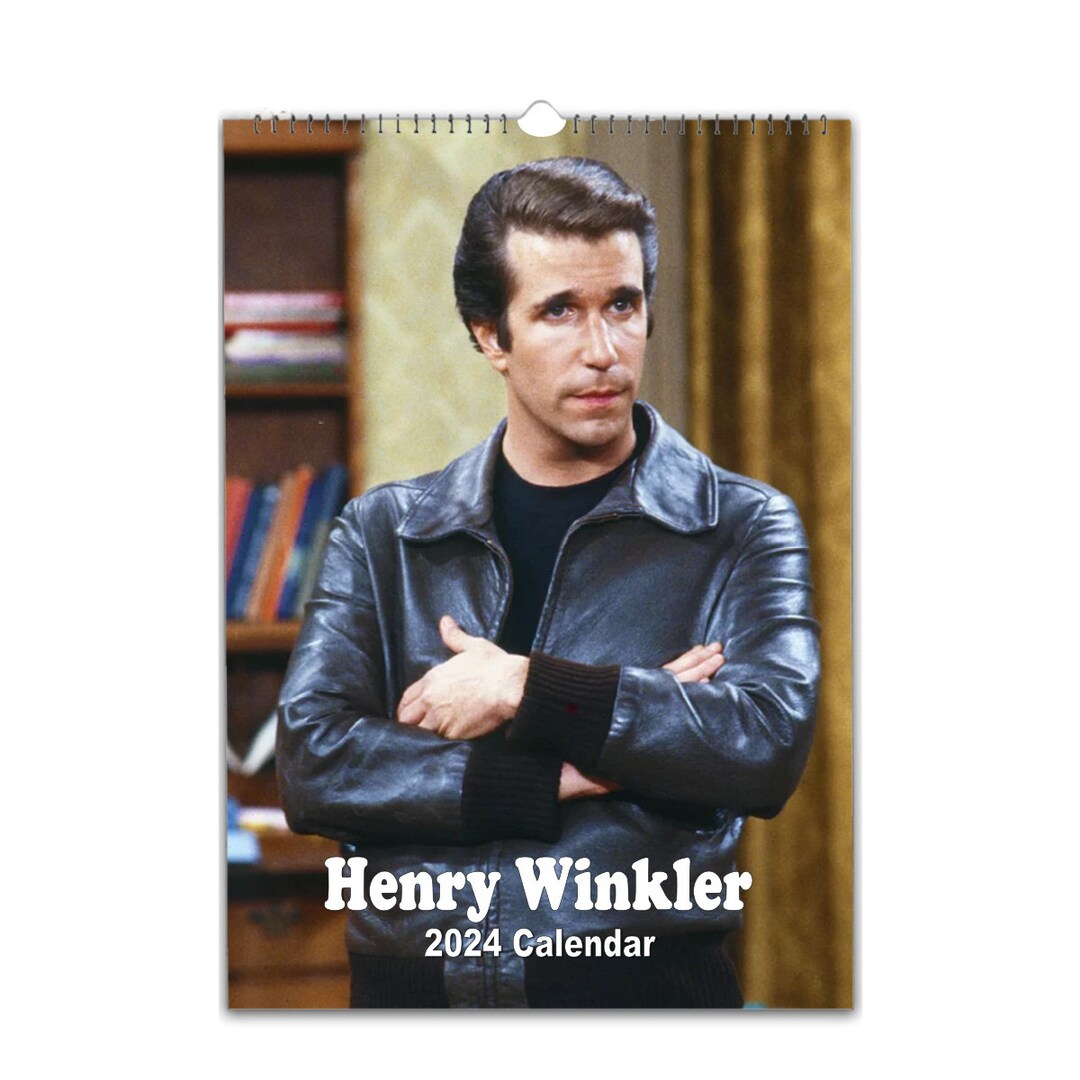 Henry Winkler 2025/26 Choose Start Month Personalised Wall Calendar Etsy