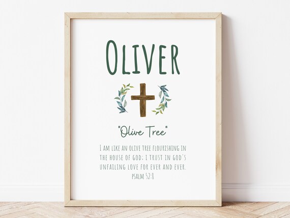 Name Meaning Print Biblical Name Meaning Sign Baby Name 