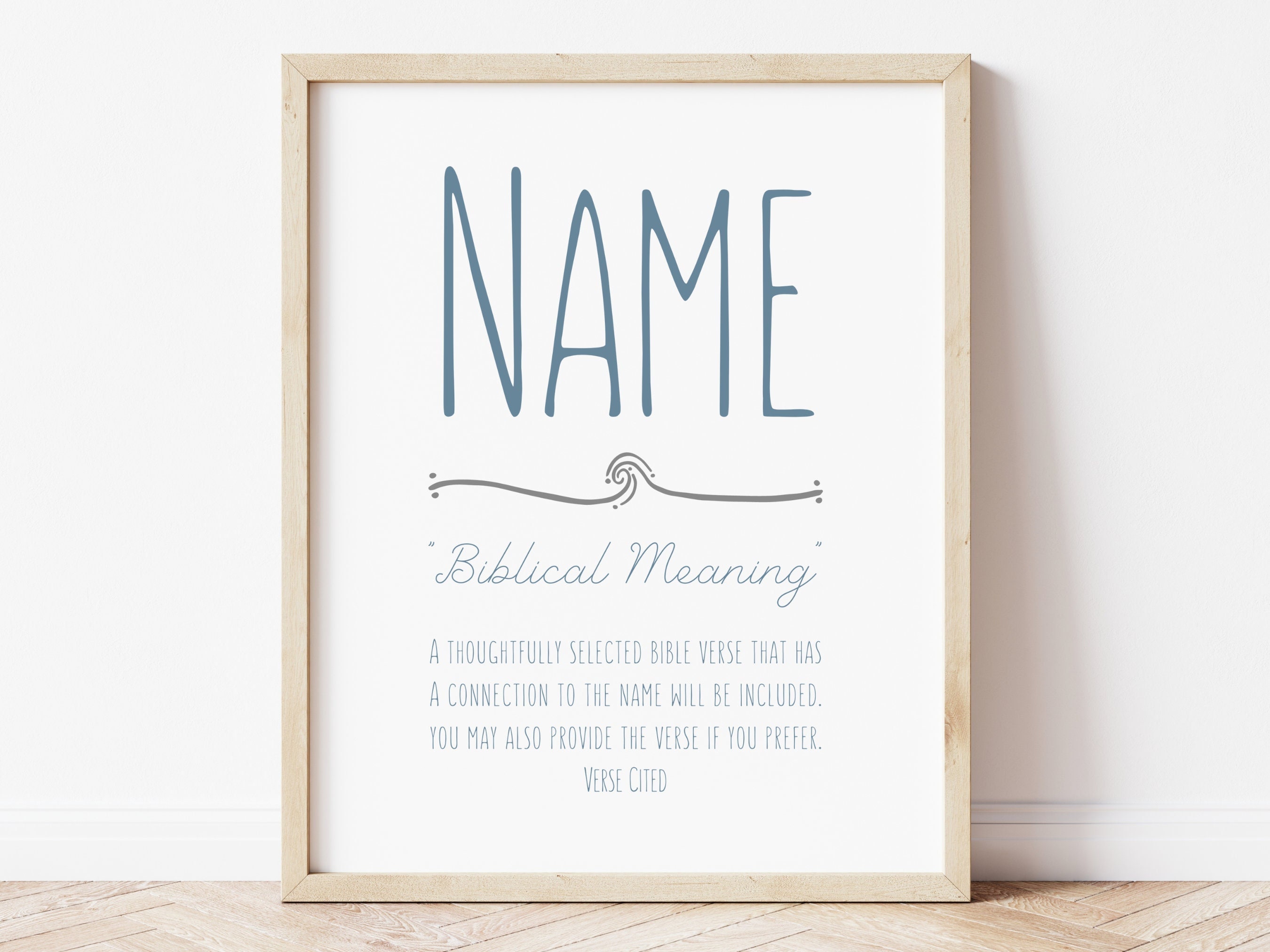 Name Meaning Print Colorful Biblical Name Meaning Name - Etsy