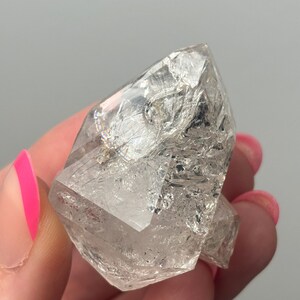 Stunning Herkimer Diamond quartz, skeletal formations, rainbows, carbon inclusions, nice clarity, rider points, diamond formation, DT