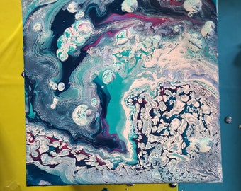 Acrylic Pouring Painting