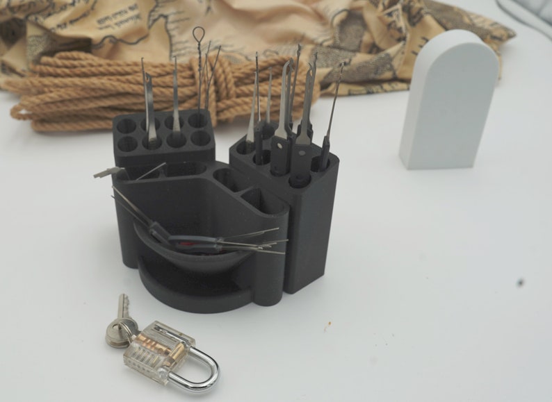 Lock Pick Holder for Lockpicking Tools & Locksmiths and Locksport