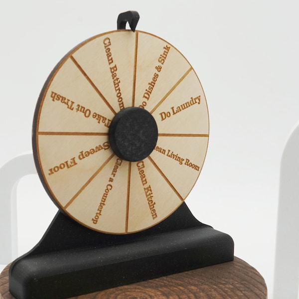 Spin the Chore Wheel Wheel of Fortune to Divvy Up House Hold Chores in a Fun Random Way or Make Your Own Custom Wheel