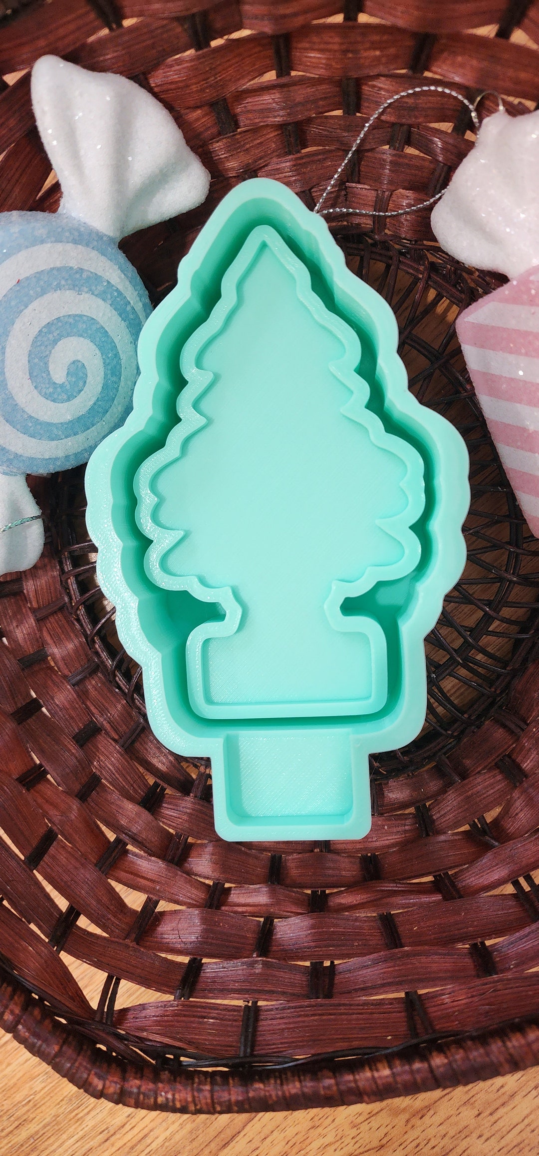 Christmas Tree SILICONE Freshie Mold Etsy