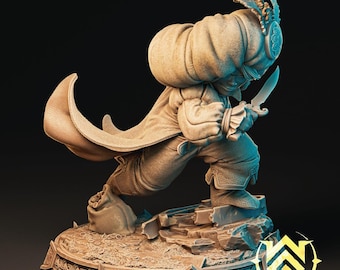 Bicci Shortstride | Rogue Miniature | The Witchguild | 3D Resin Print