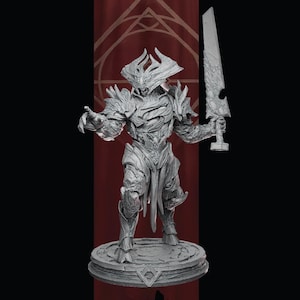 Molgrek, the Dark Fright | Demon Miniature | Parasite Collectibles | Azghorath&#39;s Cult | 3D Resin Print